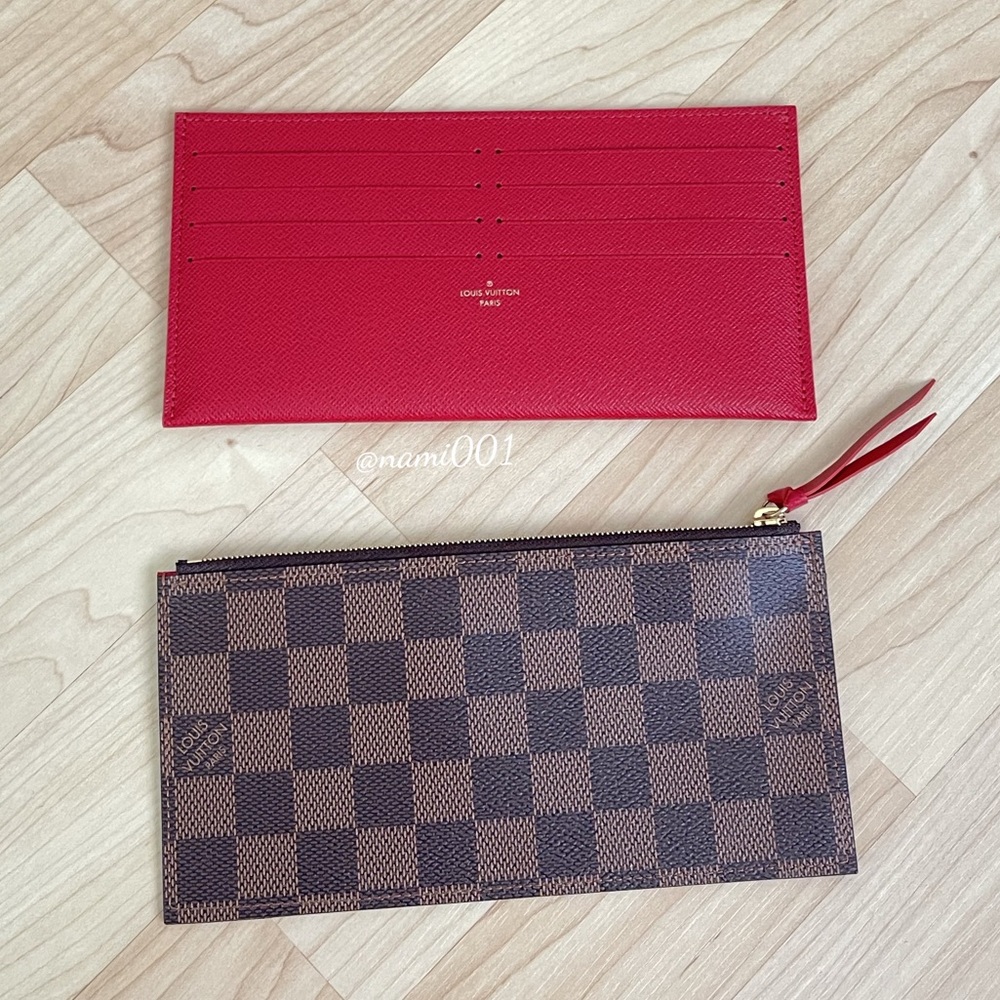 LV Louis Vuitton Felicie Pochette Damier Ebene - Picture 7 of 15
